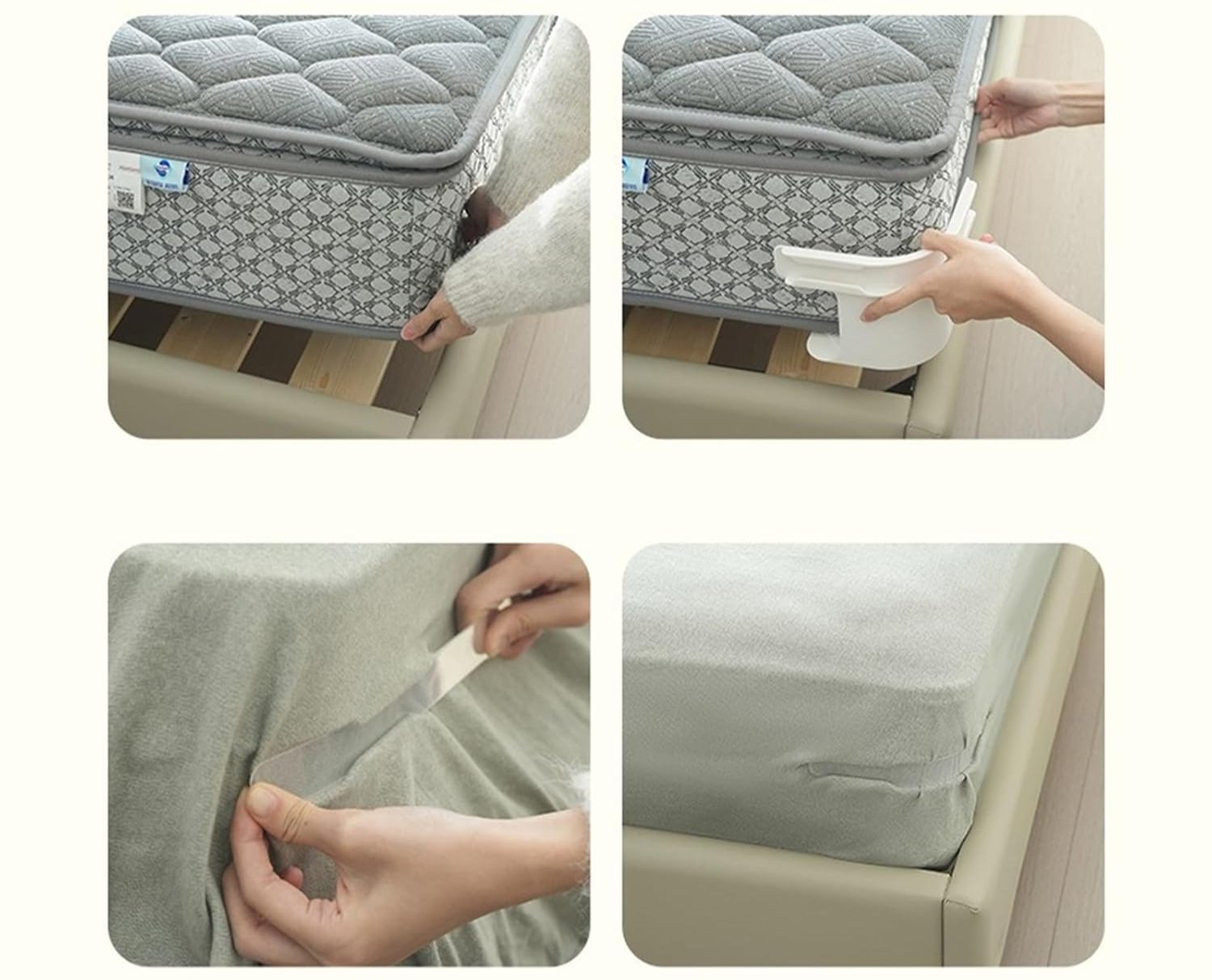 Pince Invisible pour Draps - CLEAN AND SMART