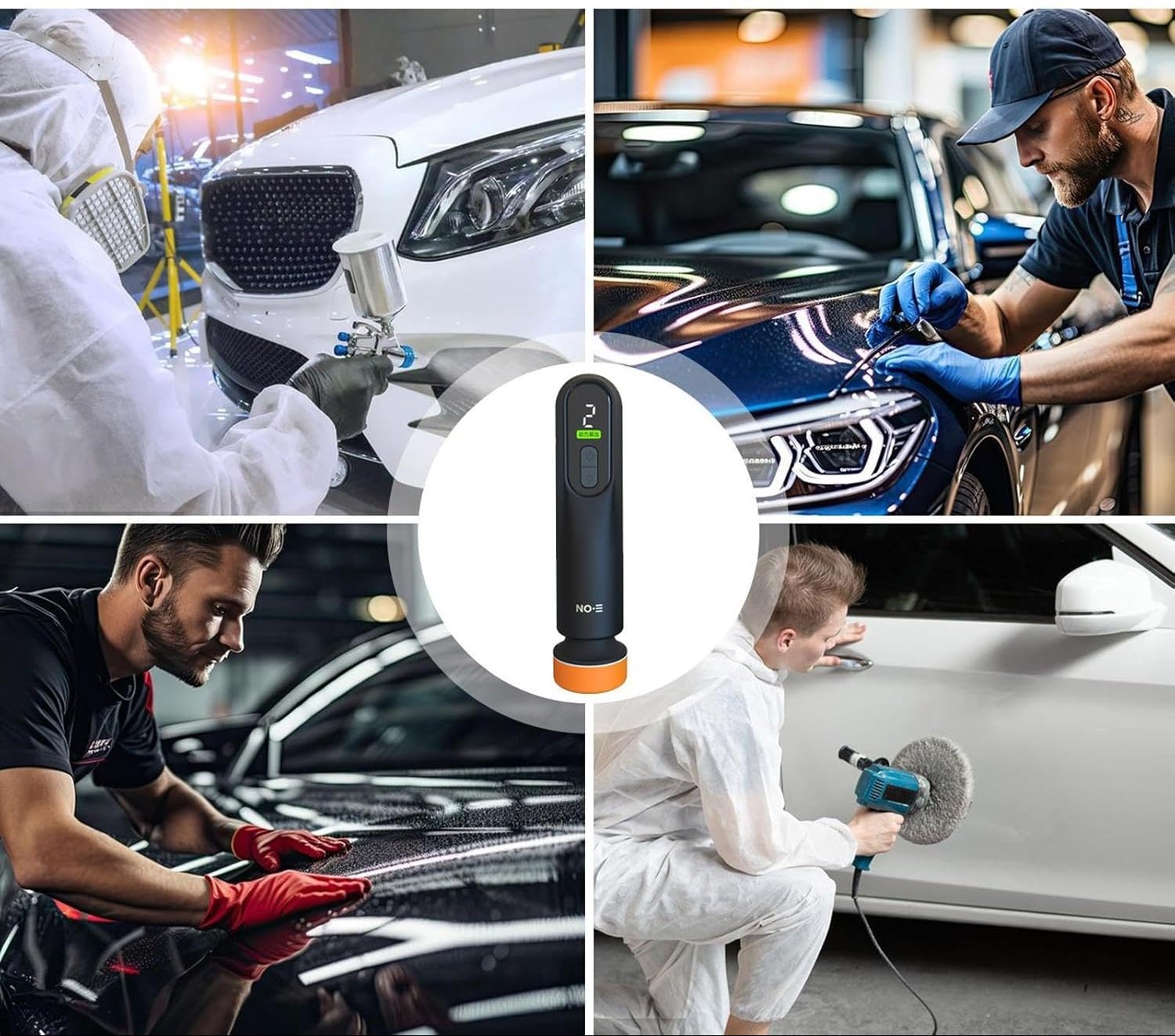 Ponceuse de Voiture Multifonction - CLEAN AND SMART