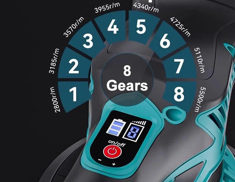 Ponceuse Voiture Professionnelle - CLEAN AND SMART