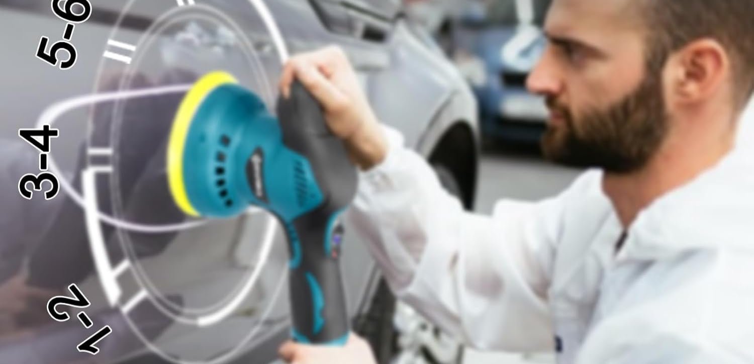 Ponceuse Voiture Professionnelle - CLEAN AND SMART
