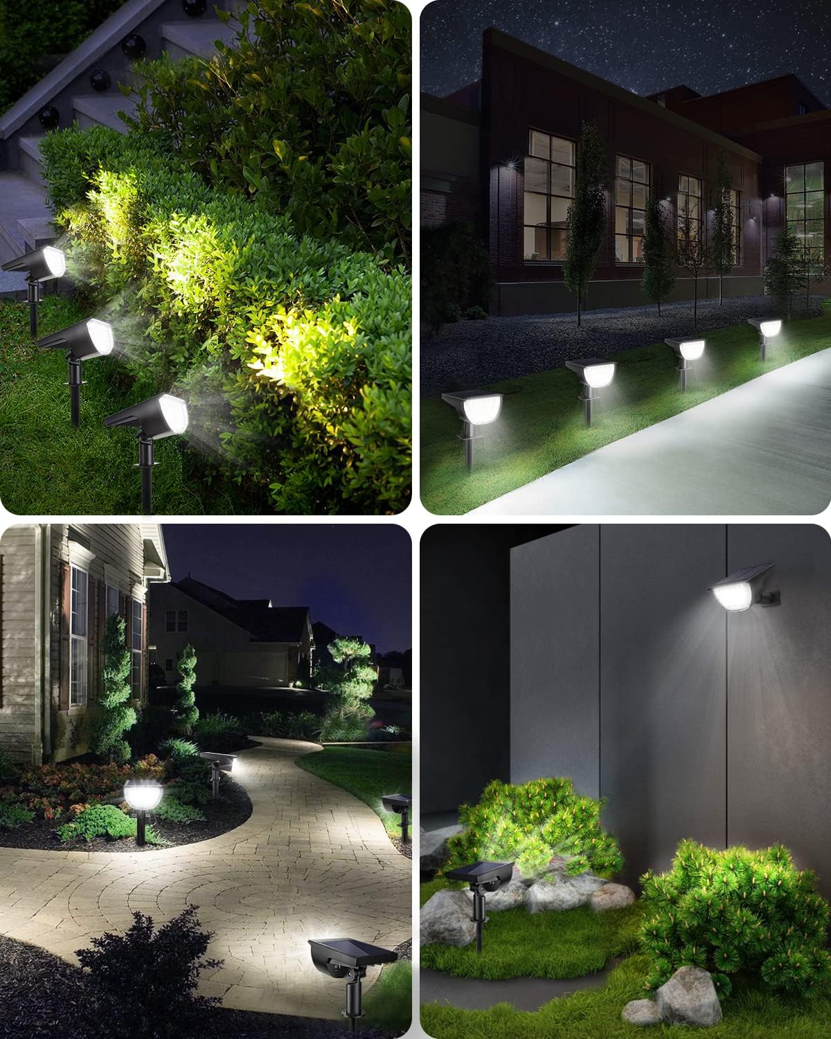 Projecteur Solaire LED 18 LED - CLEAN AND SMART