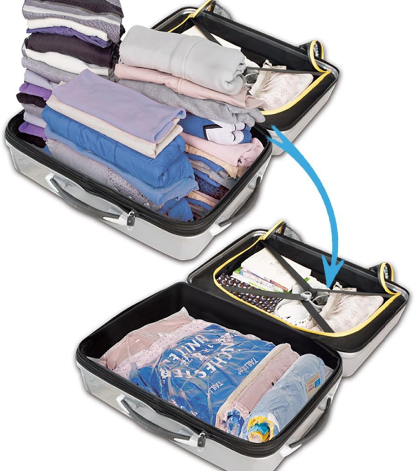 Sacs de Rangement sous Vide - CLEAN AND SMART