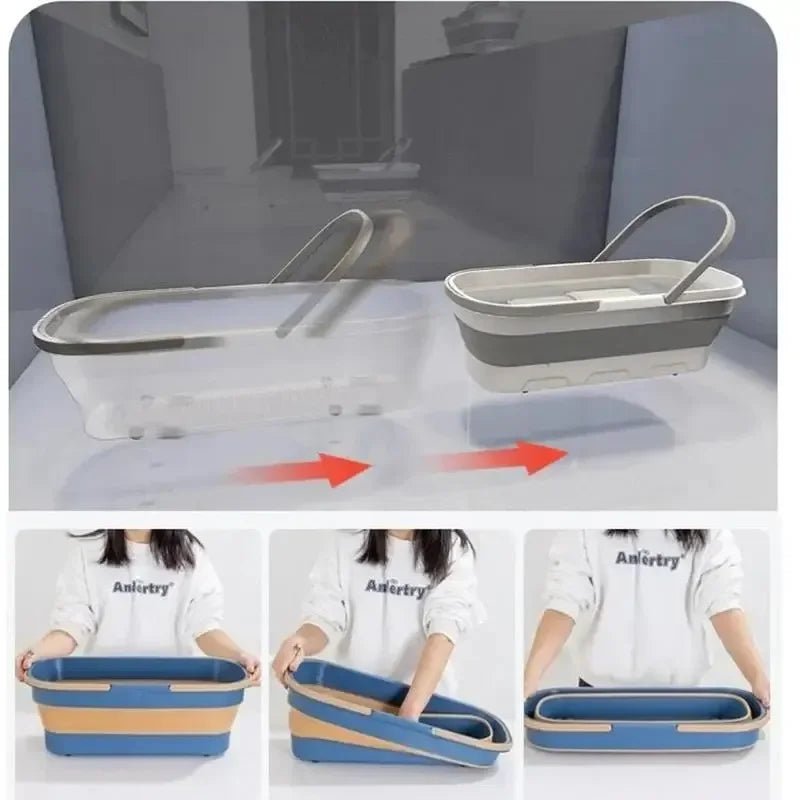 SCEAU PLIABLE POUR LE NETTOYAGE DE LA MAISON - CLEAN AND SMART