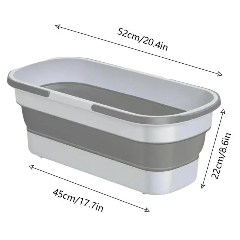 SCEAU PLIABLE POUR LE NETTOYAGE DE LA MAISON - CLEAN AND SMART