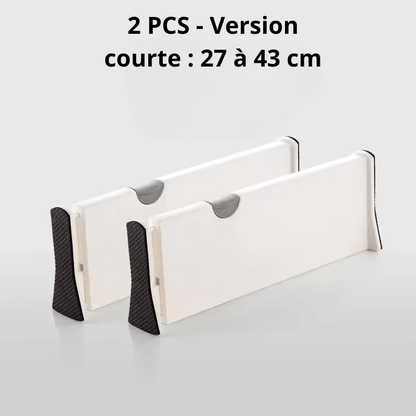 Séparateurs de Tiroirs Ajustables – Organisation Simple & Maligne - CLEAN AND SMART