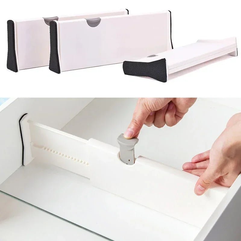 Séparateurs de Tiroirs Ajustables – Organisation Simple & Maligne - CLEAN AND SMART