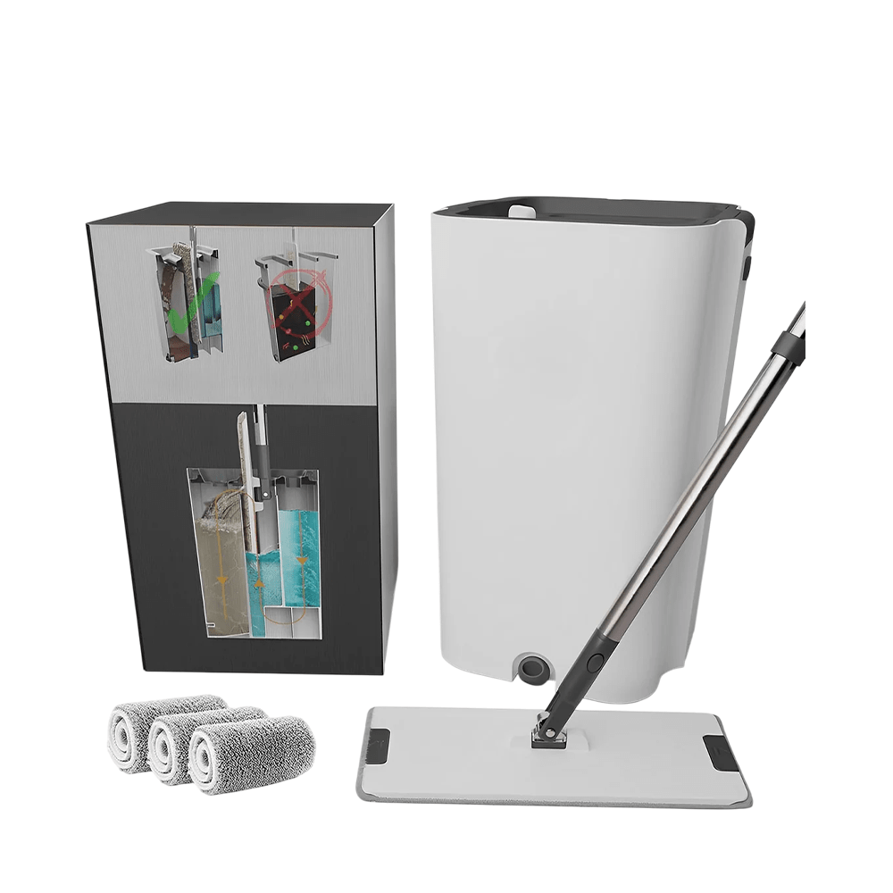 SERPILLÈRE AVEC SEAU ESSOREUR - CLEAN AND SMART