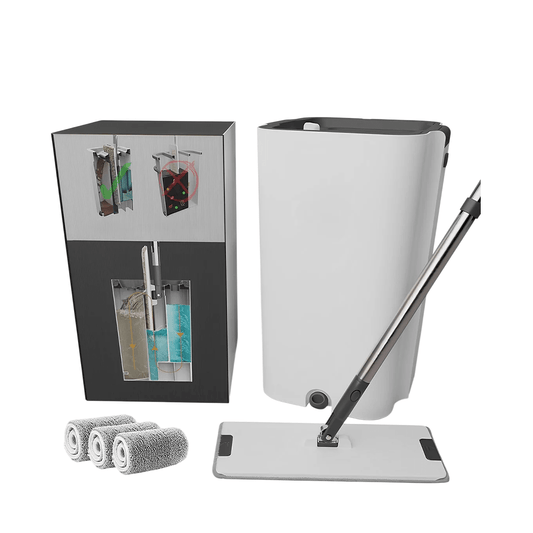 SERPILLÈRE AVEC SEAU ESSOREUR - CLEAN AND SMART
