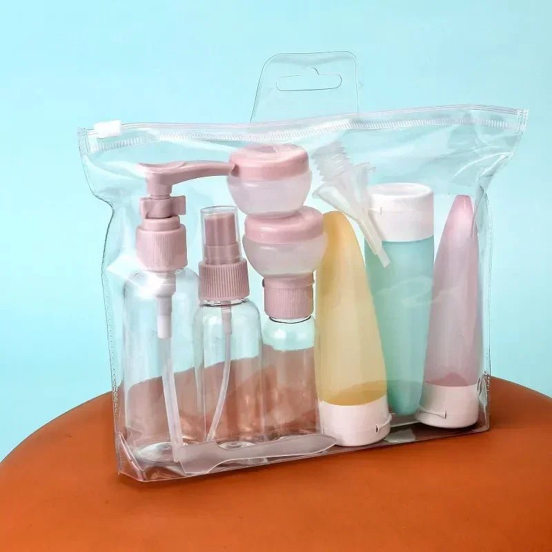 Set complet de contenants de voyage étanches et pratiques - CLEAN AND SMART