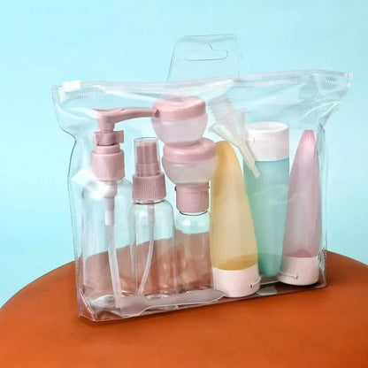 Set complet de contenants de voyage étanches et pratiques - CLEAN AND SMART