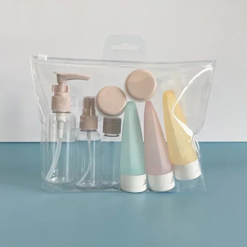 Set complet de contenants de voyage étanches et pratiques - CLEAN AND SMART