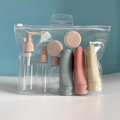 Set complet de contenants de voyage étanches et pratiques - CLEAN AND SMART