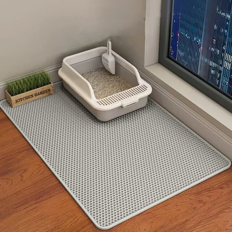 Tapis de Litière pour Chat - CLEAN AND SMART