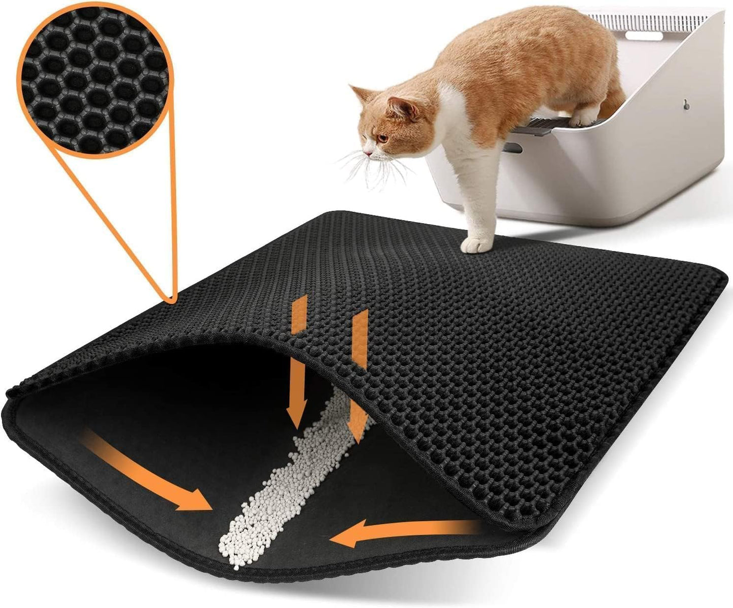Tapis de Litière pour Chat - CLEAN AND SMART