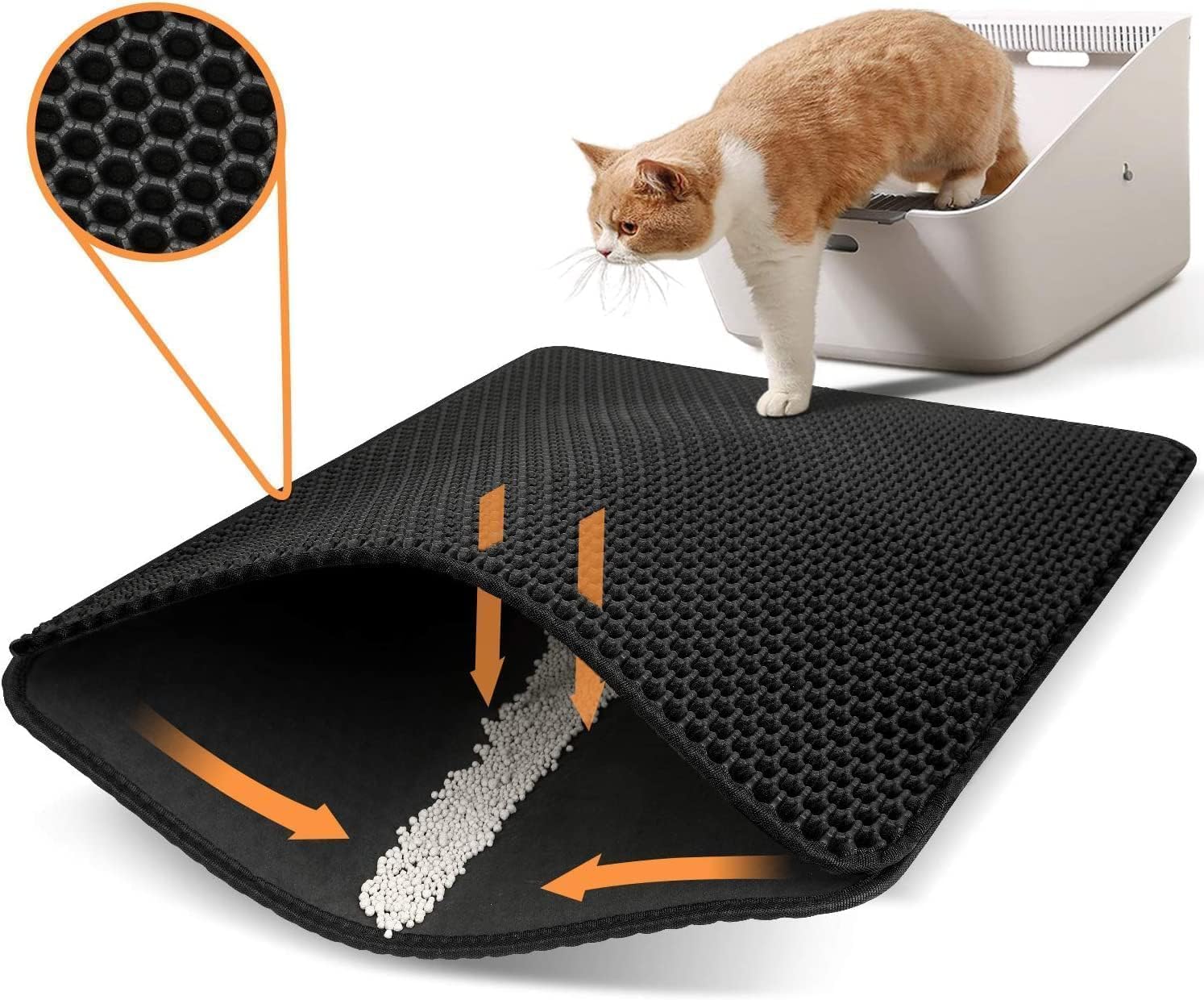 Tapis de Litière pour Chat - CLEAN AND SMART