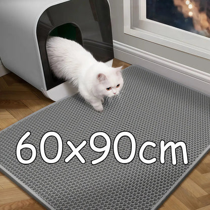Tapis de Litière pour Chat - CLEAN AND SMART