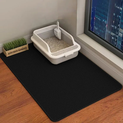 Tapis de Litière pour Chat - CLEAN AND SMART