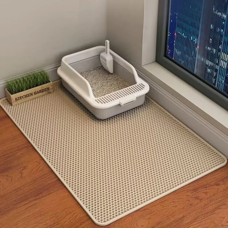 Tapis de Litière pour Chat - CLEAN AND SMART